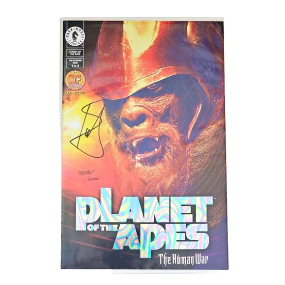 Planet of the Apes Movie Adp TPB & #1-3 Human War Signed COA /6000 Brand New NM - Picture 7 of 13